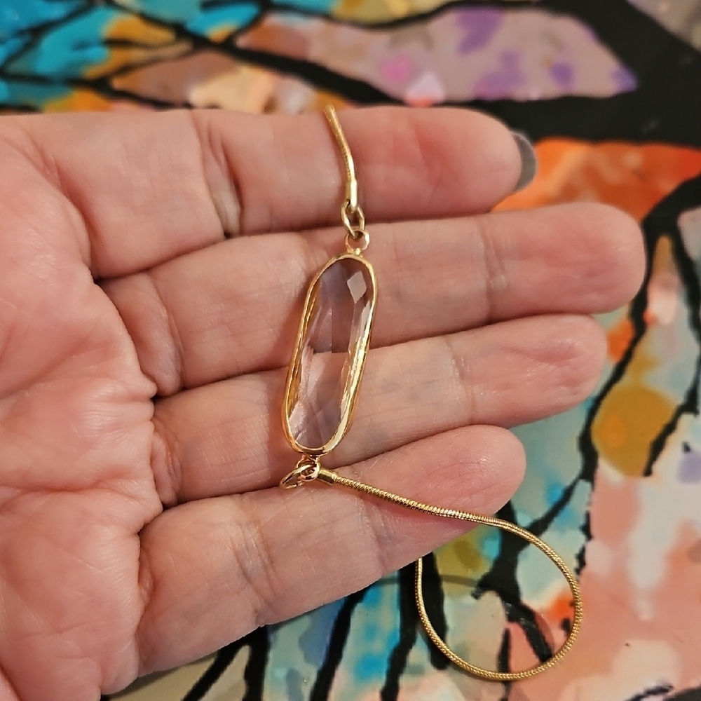 Plunder Gold and Purple Necklace with Elegant Design